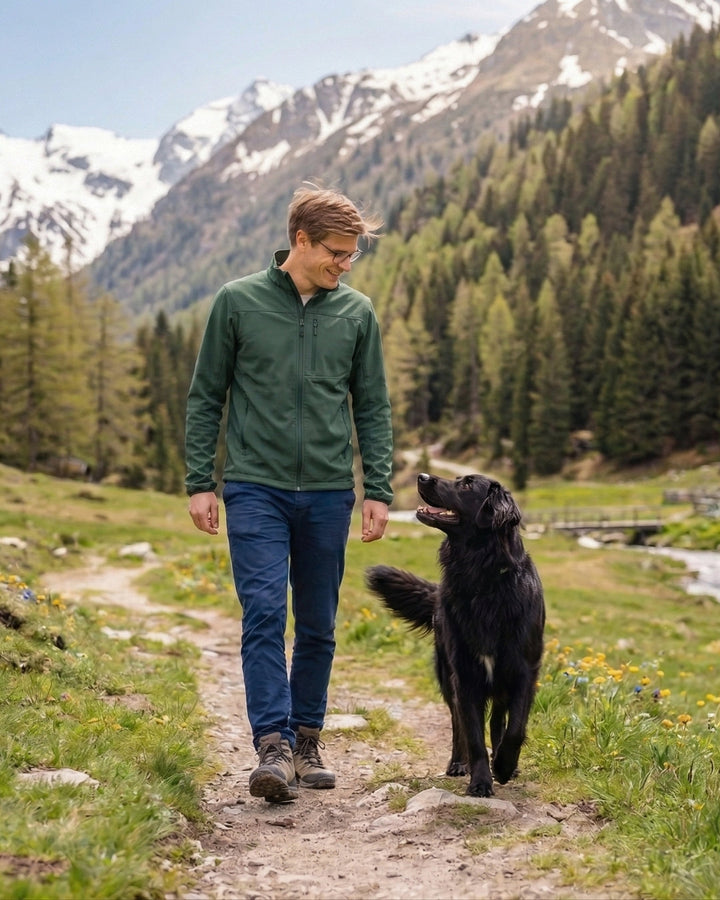 Patrick Etz mit Hund