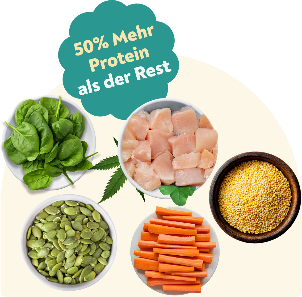 HelloBello Frischfutter mit Huhn Gockelspeis